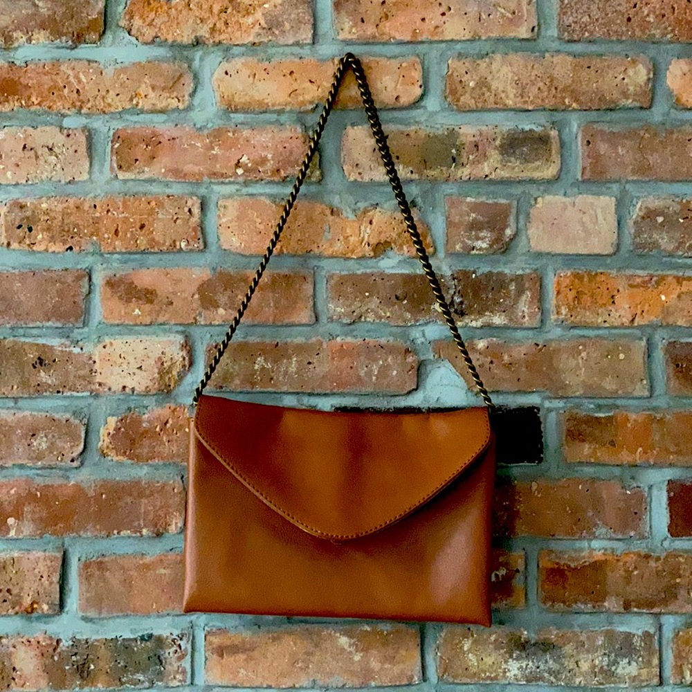 J Crew clutch bag.